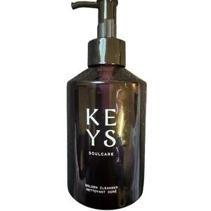 Keys Soulcare Golden Face Cleanser Gently Removes Dirt Makeup - New without Box